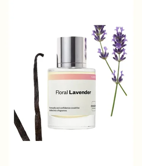 Dossier Floral Lavender perfume bottle