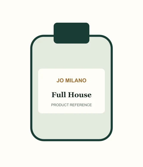 Jo Milano Game of Spades Full House perfume bottle