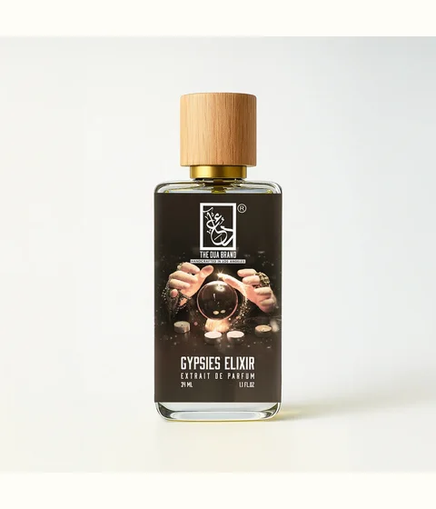 The Dua Brand Gypsies Elixir perfume bottle