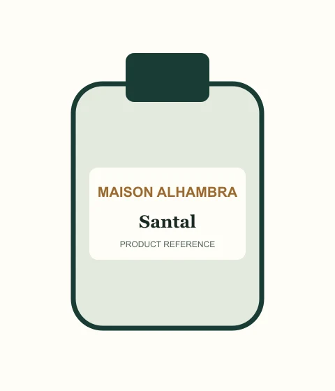 Maison Alhambra Santal perfume bottle